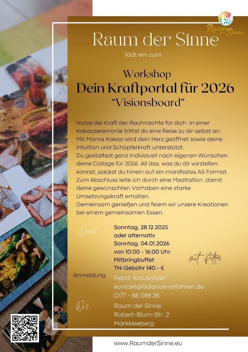 Event image for Rauhnächte "Visionsboard" mit Kakaozeremonie 
